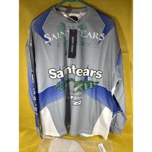 Saint Tears Energy Racing Oversized Graphic Pullover Shirt Streetwear Size M GG